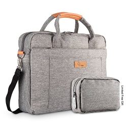 E-Tree 15-15.6 Inch Laptop and Tablet Bag, Shock & Water Resistant Sleeve Briefcase for Macb ...