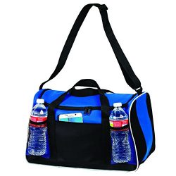 Duffle Bag, 17″ BuyAgain Small Travel Carry On Sport Duffel Gym Bag.