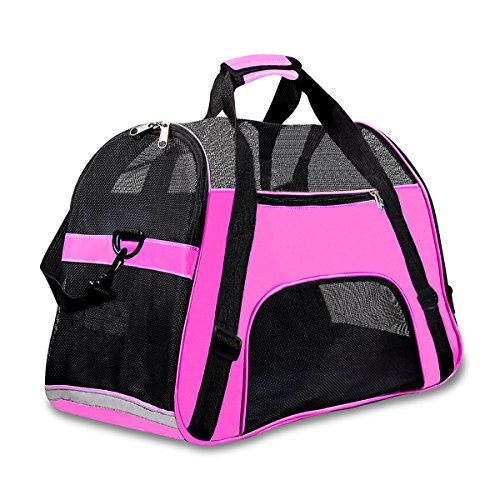 Airline Approved Pet Carrier Under Seat Soft Sided for Dogs Cats Small