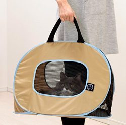 Necoichi Portable Ultra Light Cat Carrier With Zipper Lock