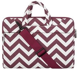 Mosiso Chevron Laptop Sleeve Case Cover Bag with Shoulder Strap for 15-15.6 Inch 2017/2016 MacBo ...