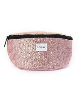 iHeartRaves Pink Bellini Glamour Fanny Pack, Small Waist Pack