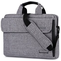 Brinch 15.6 Inch Unisex Fabric Laptop Sleeve Messenger Shoulder Bag for 15 – 15.6 Inch Lap ...