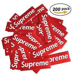 Supreme Stickers Waterproof,200 pcs Cool DIY Stickers ,Perfect To Graffiti Your Laptop,Macbook,S ...