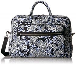 Vera Bradley Women’s Iconic Grand Weekender Travel Bag-Signature