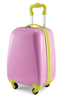 Hauptstadtkoffer Kids Luggage Children’s Luggage Suitcase Hard-Side Glossy Multicoloured Pink