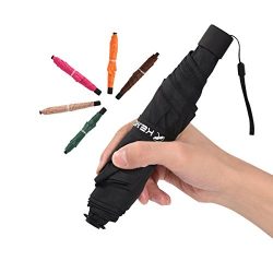 Ke.movan Windproof Travel Umbrella -Unbreakable- Compact Umbrella Ultra Slim, Portable for Carry On