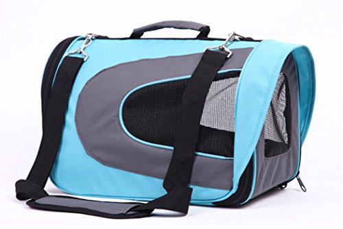 LUXEHOME Soft Sided Travel Pet Carrier Duffle Bags, Pet Travel Portable Bag Home for Dogs, Cats ...