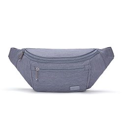 TINYAT Travel Fanny Bag Waist Pack Sling Pocket Super Lightweight For Workout Vacation Hiking, T ...