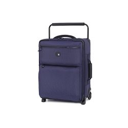 it luggage World’s Lightest Los Angeles 21.5 inch Carry on, Two Tone Navy EU