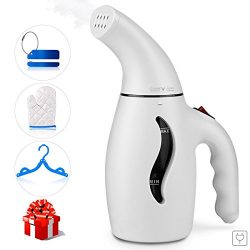 Steamers for Clothes, WEIO Upgraded Clothes Steamer Double-Deck Nozzle Clothing Steamer Travel S ...