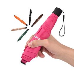 Ke.movan Windproof Travel Umbrella -Unbreakable- Compact Umbrella Ultra Slim, Portable for Carry On