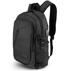 ONSON Anti-Theft Laptop Backpack,College Backpack with USB Charging Port,Water Resistant Backpac ...