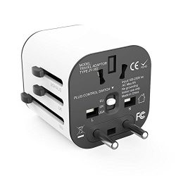 Travel adapter Worldwide All in One Universal Travel Adaptor Wall AC Power Plug Adapter Wall Cha ...