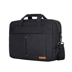 Hihopo 15 Inch Laptop Bag, Water Resistant Laptop Briefcase for Men or Women-Messenger Shoulder  ...