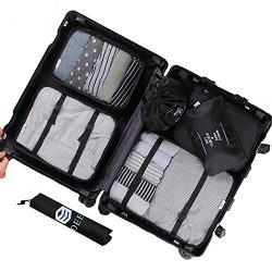 OEE 7 pcs Luggage Packing Organizers Packing Cubes Set for Travel