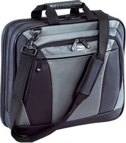 Targus CityLite Laptop Bag for 15.6-Inch Laptops, Black and Gray (CVR400)