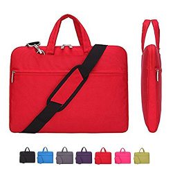 Laptop Case, Laptop Shoulder Bag, CROMI Simplicity Slim Lightweight Briefcase Commuter Bag Busin ...