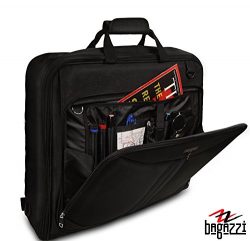 3 Suit Carry On Garment Bag for Travel & Business Trips With Shoulder Strap 40” Bagazz ...