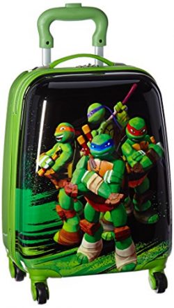 Heys America Nickelodeon Ninja Turtles Carry-On Spinner Luggage (TMNT)