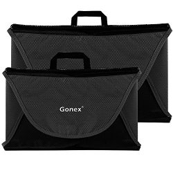 Gonex Garment Folder, 15″+18″ Travel Shirt Packing Organizer Black