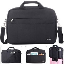 JAKAGO 17 17.3 Inch Waterproof Laptop Bag Messenger Shoulder Bag Shockproof padded Nylon Briefca ...