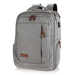 KROSER Laptop Backpack Water-repellent Computer Backpack Fits up to 17.3 Inch laptop with USB ch ...