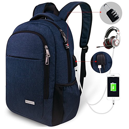 Travel Laptop Backpack,Tzowla Business Anti-theft Water-resistant ...