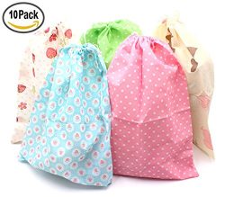 10 Drawstring Portable Storage Shoe Outdoor Travel Bag Dustproof Gift Bags