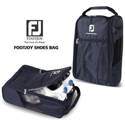 Genuine FOOTJOY Golf Shoes Bag Zipped Sports Bag Shoe Case – Navy Color