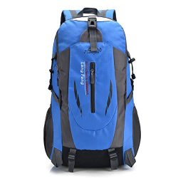 Lightweight Packable Durable Travel Hiking Backpack Daypack 35L (Blue)