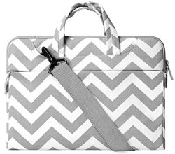 Mosiso Chevron Laptop Sleeve Case Cover Bag with Shoulder Strap for 15-15.6 Inch 2017/2016 MacBo ...