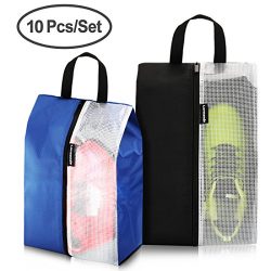 Lermende Shoe Bags Travel Gym Dust-proof Organizer Storage Portable Tote Bag Multi-purpose Nylon ...