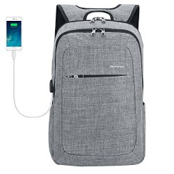 Kopack Slim Business Laptop Backpacks Anti thief Tear / water Resistant Travel Bag fits up to 15 ...