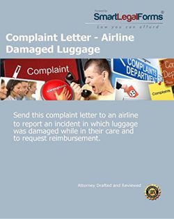 Complaint Letter – Airline Damaged Luggage [Instant Access]