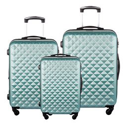 1 Piece Luggage Set Durable Lightweight Hard Case Spinner Suitecase LUG3 LY20 SAGE