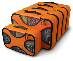 Shacke Pak – 5 Set Packing Cubes – Medium/Small – Luggage Packing Travel Organizers  ...
