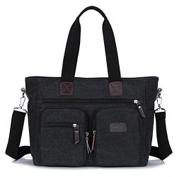 ToLFE Women Top Handle Satchel Handbags Shoulder Bag Messenger Tote Bag Purse Crossbody Bag (Dou ...