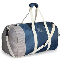 travel inspira Foldable Duffel Travel Duffle Bag Collapsible Packable Lightweight Sport Gym Bag