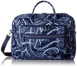 Vera Bradley Iconic Grand Weekender Travel Bag, Signature Cotton, Indio