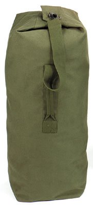 Rothco Top Load Canvas Duffle, 30″ x 50″, Olive Drab