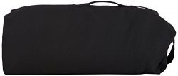 Stansport 1206 Deluxe Duffel Bag with Shoulder Strap, 50″ X 14.5″ X 14.5″, Black