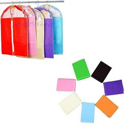 Sunward Hot Sale Home Dress Clothes Garment Suit Cover Case Dustproof Storage Bags Protector Col ...