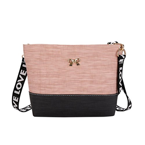 Smdoxi Bowknot Leather Purse Women Handbag Tote Leather Crossbody Shoulder Satchel Diaper Bag Tr ...