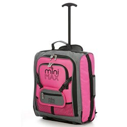 MiniMAX Childrens/Kids Luggage Carry On Trolley Suitcase with Backpack and Pouch for your Favour ...