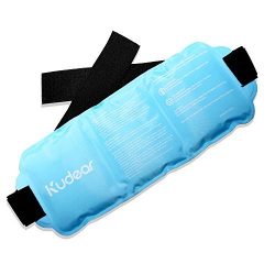 Reusable Ice Pack- Hot and Cold Gel Therapy Packs with Wrap for Shoulder, Waist, Back, Knee, Ankle