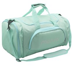 Mosiso Canvas Fabric Foldable Travel Luggage Multifunctional Duffels Lightweight Shoulder for Me ...