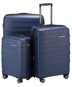 HAUPTSTADTKOFFER Ostkreuz Luggages Set Matt Suitcase Set Hardside Spinner Trolley Expandable (20 ...