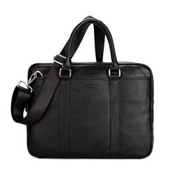 VICUNA POLO Briefcases For Men Laptop Handbag Messenger Bag Mens Business Bag(black)