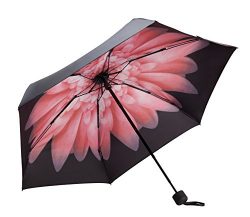 Fidus Ultra light Mini Compact Travel Umbrella – Windproof Portable Parasol Sun & Rain Outdo ...